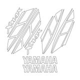 SEVGENT Yamaha Xmax Uyumlu Sticker Set 001 XMXSTC004