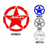 SEVGENT Yamaha Xmax Uyumlu Yan Stıcker Takım 2 Lı XMXSTC015