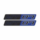 SEVGENT Yamaha Yamha ile uyumlu Mt07 Uyumlu Mavi 15X2 Cm Damla Sticker