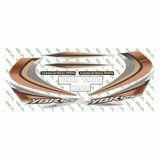 SEVGENT Yamaha Ybr ile uyumlu 125 Uyumlu 2010 Sarı Sticker Set
