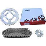 Sevgent Yamaha Ybr Ön-Arka Dişli Zincir Set Rialli 428H-118L 14-45T