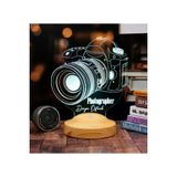 Sevgi Lambası Fotoğrafçı Hediyesi Gece Lambası Dslr Fotoğraf Makinesi 3d Led Lamba