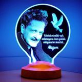 Sevgi Lambası Nazım Hikmet Şiiri, Nazım Hikmet Sözleri Yazılı Led Lamba, Gece Lambası