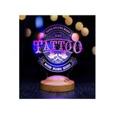 Sevgi Lambası Tattoo, Dövme Severlere Hediye, Dövmeciler için Gece Lambası, Tattoo Artistlerine Hediye