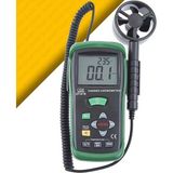 Sevgift Cem Dt 618 Rüzgar Hızı ve Sıcaklık Ölçer Anemometre - Siyah