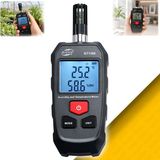 Sevgift Dijital Ortam Sıcaklık ve Nem Ölçer | El Tipi Termometre Higrometre | GT1368 - Siyah