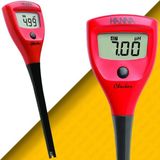 Sevgift HI98100 İnce Problu pH Ölçüm Cihazı | Dijital pH Metre | 0.01 pH | Hanna - Kırmızı