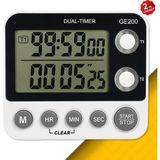 Sevgift Loyka GE200 Çift Ekranlı Dijital Zamanlayıcı ve Kronometre - 1