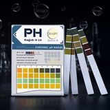 Sevgift Ph Kağıdı 0-14 Universal | Indikatör Test Kağıdı 100 Adet | Hassas Ph Turnusol Kağıdı - Beyaz