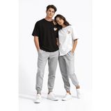 Sevgili Kombini Ayıcık Baskılı Çift Tişört Oversize Unisex Partner Kombin Seti