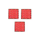 Sevgililer Günü Kırmızı Kalp Tealight Mum 150 Adet