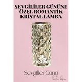 Sevgililer Gününe Özel Romantik Kristal Gece Lambası Sevgiliye Hediye Mir11174859