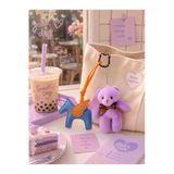 Sevgiliye Hediye Çanta Aksesuar Peluş Sevimli Ayıcık & Kanatlı At & Kedili Kanca Charm Aksesuar Süsü