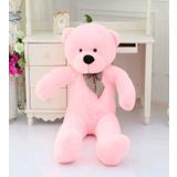 Sevgiliye Özel Hediye - 140 cm Papyonlu Peluş Ayıcık... 140cmAyı (PEMBE)