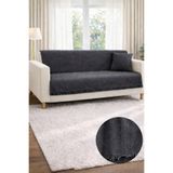 SEVHOME CONCEPT %100 Pamuk Kaymaz-Terletmez Koltuk Örtüsü-Koltuk Şalı Üçlü ve Tekli İçin 170 x 200 cm