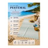 SEVHOME CONCEPT %100 Pamuklu Peştemal Plaj Havlusu - Ultra Emici, Hızlı Kuruyan, Doğal Dokuma Plaj Peştemali- 80