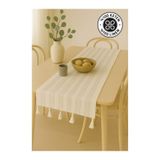 SEVHOME CONCEPT Sev Home Concept %100 Keten Otantik Runner 35x140 cm