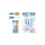 Sevi Bebe Bakım Seti (doğal Fırça Tarak+tırnak Makası Seti) mavi 401-507