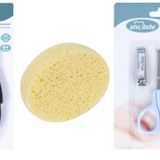 Sevi Bebe Bebek Banyo Seti(Banyo Derecesi+Banyo Süngeri+ Makas Seti)