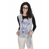 Sevi Bebe Bel Destekli Giymeli Gri Sling