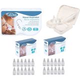 Sevi Bebe Burun Aspiratörü Seti Yedek Uçlar ile 24 Adet BPA İçermeyen Medikal PVC
