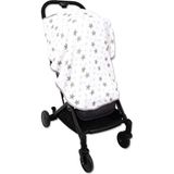 Sevi Bebe Çok Fonksiyonlu Organik Müslin Örtü 95X85 cm 488 - Gri