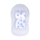 Sevi Bebe Cozy ART-69 Mavi Üçgen Banyo Minderi