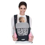 Sevi Bebe Gri Lüks Oturaklı Bebe Kanguru