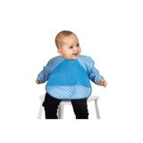 Sevi Bebe Mavi Renkli Eko Kollu Önlük