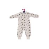 Sevi Bebe Organik Müslin Uyku Tulumu, Gri Yıldız, 3-4 Yaş, Unisex