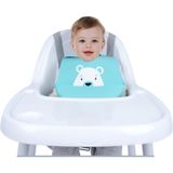 Sevi Bebe Silikon Mama Önlüğü Mavi - 6 - 12 Ay - Renkli