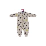 Sevi Bebe Unisex Bebek Uyku Tulumu, Bej, Üçgen Desen, 1 Yaş