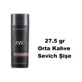 Sevich Toppik 27.5 G Saç Tozu Saç Fiberi Keratin orta-kahve