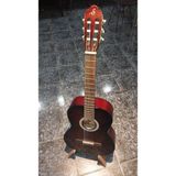 Sevilla Klasik Gitar 4/4 Gül klavyeli kılıf hediyeli - Bordo