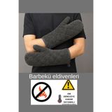sevilya Isıya Dayanıklı Barbekü Eldiveni Fırın Eldiveni (2 ELDİVEN)