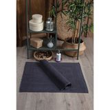 Sevim 2'li Ayak Havlusu Seti - %100 Pamuk Havlu Takımı - 50X70 cm - 50 x 70 cm - Antrasit