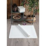 Sevim 2'li Ayak Havlusu Seti - %100 Pamuk Havlu Takımı - 50x70 cm - 50 x 70 cm - Ekru