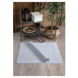 Sevim 2'li Ayak Havlusu Seti Gri - %100 Pamuk Havlu Takımı - 50x70 Cm