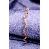Sevim Gold Yatırımlık Ajda Zigzag 20 gr İşçiliksiz 22 Ayar Bilezik