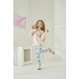Sevim Kız Çocuk Uzun Kol Somon Pijama Takımı C8T5N9O1 SOMON 128/7-8 YAŞ