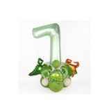 Sevimli 3 Lü Dinazor Rakam Folyolu Balon Set, 7