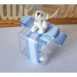 Sevimli Ayıcıklı Şeffaf Kutu Bebek Şekeri 20'li Paket