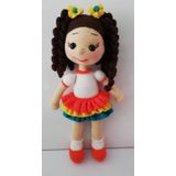 Sevimli Başak Bebek Amigurumi Organik Oyuncak