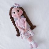 Sevimli Betüş Bebek Amigurumi Organik Oyuncak