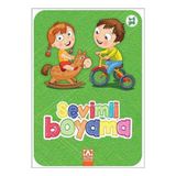 Sevimli Boyama Yeşil - Altın Kitaplar Komisyon