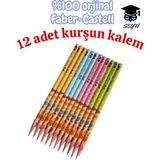 Sevimli Bulutlar Kurşun Kalem 12 Adet Faber-Castell - diğer - Çok Renkli