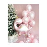 Sevimli Dinozor Konsept Pembe Dinozor Balon Set Dinosaur Balloon Doğum Günü Balon Buketi