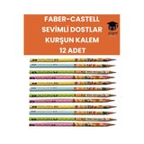 Sevimli Dostlar Kurşun Kalem Seti 12 Adet Faber-Castell