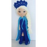 Sevimli Elsa Bebek Amigurumi Organik Oyuncak