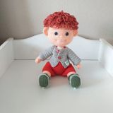 Sevimli Erkek Bebek Amigurumi Organik Oyuncak